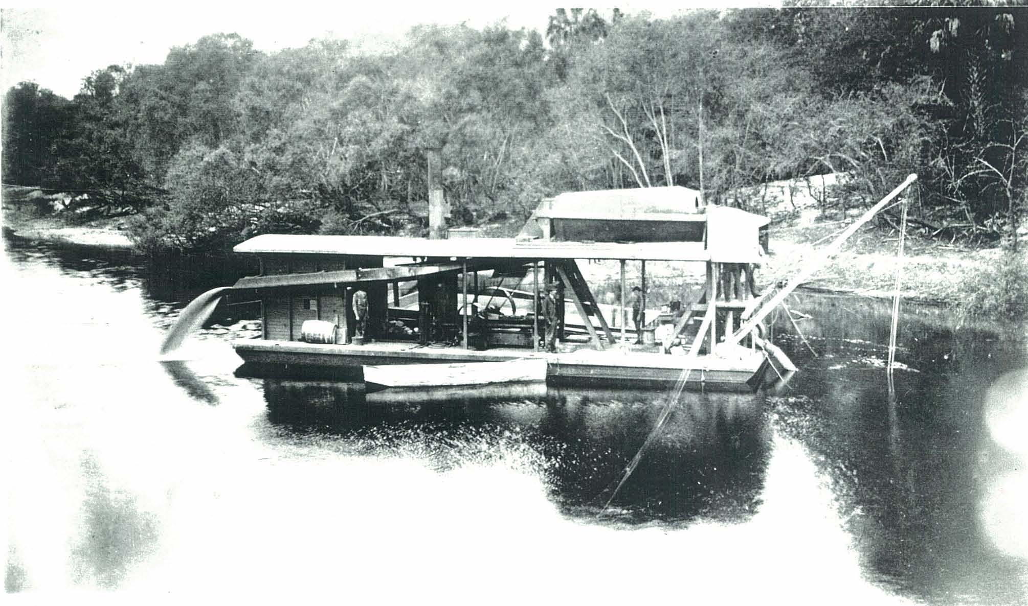 Peace River Dredge Boat