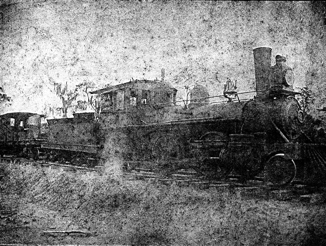 Peace River Mining Co. # 2 with train